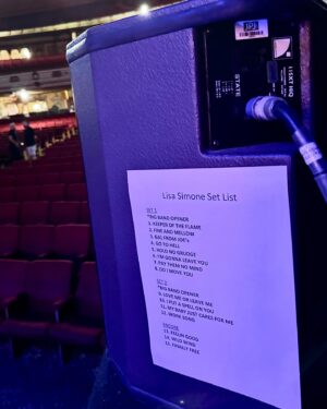 Lisa Simone Instagram - Tonight’s show was another success! I never take for granted the effect of my performance. And, I would never have guessed I could  inspire the State Theatre audience to dance.  Yet, dance they did when I closed the show with the only original tune on the setlist, my composition, Finally Free. Wow! Next stop: Brisbane. #lisasimone #ninasimone #australia #bigband #tour #success #celebrating