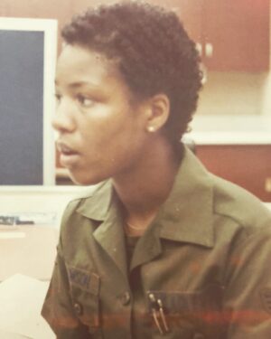 Lisa Simone Instagram - It is Veteran’s Day! Here I am in uniform at 23 years old in the United States Air Force. Thanking all my fellow service men and women for their service, today and every day! #veteran #military #service  #men #women #thankyou #usaf