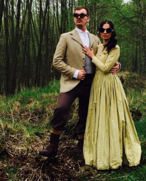 Lívia Bielovič Instagram - Year 2014 and 🎬Kvet pre Lumusa🎬 with great @iamlukaspelc ✨😁👌🏼

#film #photo #filming #steampunk #fashionstyle #costume 

💃🏼Kostýmy: Katarína Geffertová
👩🏼Masky: Beáta Paulenová