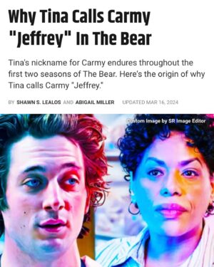 Liza Colón-Zayas Instagram - By Shawn S. Lealos and Abigail Miller.
Updated March 16, 2024
@screenrant @thebearfx