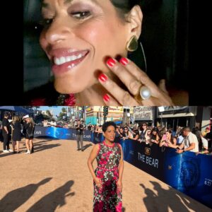 Liza Colón-Zayas Instagram - Thank you @sarahhendler for once again sharing your beautiful creations. Gold Triangle Earrings and 18k Yellow Gold Natural Pearl Ring. Thank you Renee @renapoli_beauty @courtney__storer @carolinedejean for coordinating. 
Dress: Marchese Notte