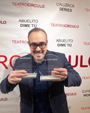 Liza Colón-Zayas Instagram - Thank you Teatro Circulo for honoring my husband, David Zayas, and myself for your 30th Anniversary. I was there in spirit. #AmplifyingLatinoVoices #DavidZayas #LizaColónZayas ✊🏽