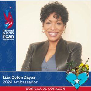 Liza Colón-Zayas Instagram - David Zayas and I will be 2024 Ambassadors for The NYC Puerto Rican Day Parade @zz_nyc @prparade
