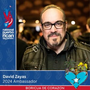 Liza Colón-Zayas Instagram - David Zayas and I will be 2024 Ambassadors for The NYC Puerto Rican Day Parade @zz_nyc @prparade