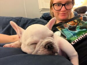 Lizze Gordon Instagram - Jelly’s baby has arrived, he doesn’t have a name yet - fielding pitches