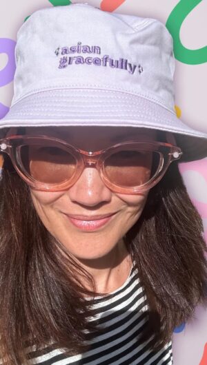 Lizzy Hoo Instagram - This is 4-0!!!!! I can’t believe it. And true to form I’m monetising it with the release of my very special “Asian Gracefully” bucket hat (available in 4 very cool colours!). I’m not really a birthday person but I guess I am when I’ve decided to release a hat on the day. Priorities right? Is this my hustler Chinese blood coming through 🤔? #asiangracefully link in bio