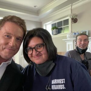 Lochlyn Munro Instagram - Okay, strikes over and I can finally talk about this @blumhouse movie that came out on October 6th!! It’s called #totallykiller and it was an absolute BLAST to make!! @kiernanshipka is sooooo good in this movie. I also had the pleasure to work with the amazingly talented @itsjuliebowen . Check it out on @amazonprime 
Directed by the force of nature, #nanatchkakhan !!
❤️