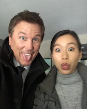 Lochlyn Munro Instagram - I just want to give a HUGE shout out to my partner in crime, @itsanniechang, for making each and everyday on set an absolute BLAST!! And honestly, how freakin good was she as Detective Song?!!! Bravo! ❤️🙌🏻
#Peacemaker
@hbomaxpeacemaker 
@jamesgunn