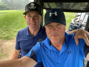 Lochlyn Munro Instagram - Big thank you to @fairviewmountain for hosting our group today! And a huge shout out to my good friend and head pro, @bmac9966 , for always going above and beyond to make our day so memorable. @underarmour  and @joeyk1964  always keep us up to date with our attire as well. 👍🏼👊🏼. Again, the people of Osoyoos and Oliver have always been so inviting and awesome with myself and my family. Thank you….❤️🙌🏻