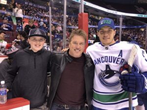 Lochlyn Munro Instagram - Thank you, @bohorvat ! Your talent, leadership and all around high caliber character will be truly missed. 👏👏👏💪🏻
@canucks 
@hudson_munro 
#2018CanuckSuperSkills