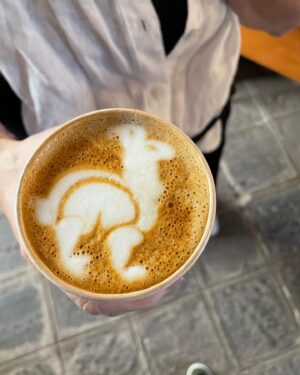 Lochlyn Munro Instagram - You know you are in Peru when your Latte has a Llama in it! LOL!!
#Cusco
#MachuPichu