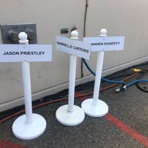 Lochlyn Munro Instagram - What are you guys parking......scooters? 😜😎
#BH90210