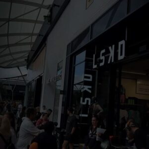 Logan Martin Instagram - Such an epic turn out for the opening of the Pac Fair @lskd store 🫡  Good work team, the new store is next level!!