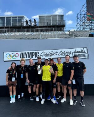 Logan Martin Instagram - 2nd place for me here in Shanghai at the first Olympic qualifying event! Crashed my first run but was able to pull it together in my second run! Congrats to @anthonyjeanjeanbmx 🥇 and @kieranbmxreilly 🥉
Onto Budapest LESSGOO!! @auscyclingaus
