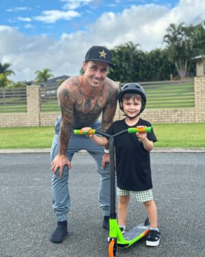 Logan Martin Instagram - Happy 5th birthday my boy 🥳❤️ @kingnoah_martin