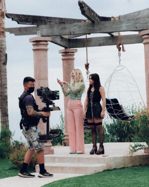 Logan Shroyer Instagram - Photo dump from this amazing project w/ my friends @theloveyouliv and @brennadamico who collaborated to make this dope song together. Link to the video is in either of their bios 👏🏼 

Shouts out to the incredible crew and to @barrykinyon and @nedfarr for this beautiful location. 

1st AD/Executive Producer: @nathangallie
2nd AD: @kylekennard
3rd AD: @kaydenhaas
DP: @danielcotroneo 
1st AC: @fbkamb
2nd AC/DIT: @visuals_bykev
Steadicam: @_mkross 
Gaffer: @zachtrout77
Key Grip: @zebracloak
VFX: @j_everett_owens 
Colorist: @sderlug 
BBG: @jakereardon14
BBE: @conorsoules
PA/Art Director: @a.rae.j
PA: @brooke_lena_johnson
PA: @brandonmtorres
PA: @torresbrian1
PA: @bayleegallie
Stylist: @luca__kingston
Stylist assist: @rockyetat
Brenna's HMU: @laurenbencomomua
Liv's HMU: @variasdesign
Movement Coach: @ivankoumaev
Associate producer: @tabiyusnah
Associate producer: @josephbcarlin
Cashier: @vonwilfong
Love interest: @itsreallyasher