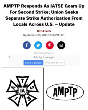 Logan Shroyer Instagram - For those who don’t know there are talks of a strike taking place from @iatse AKA most of the crew members on any given film or TV set (including post production, etc). @ia_stories has been amazing in helping me understand the level of unfairness and often brutal working conditions our crews, friends, and families endure. I urge everyone to read through some stories and support how you can. I like many others hope to see change soon. #iasolidarity