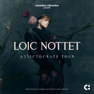 Loïc Nottet Instagram - J’arrive chez vous 🤍

Qui dit nouvel album dit… nouvelle tournée !

Vous êtes tellement nombreux à me demander de venir proche de chez vous en concert … j’espère que c’est chose faite maintenant 🤩

Quel bonheur de pouvoir ENFIN vous annoncer quelques dates de notre ADDICTOCRATE TOUR 🎤 

Je suis tellement excité et impatient de venir vous présenter ce tout nouveau show !! 

Je compte sur vous pour mettre le feu 🔥🔥