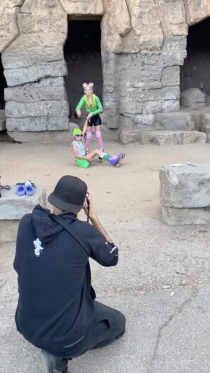 London Fuller Instagram - Shoot vs shots 🛼
📸: @firebirdimagery 
👗: @urbanoutfitters 
•
•
•
#photoshoot #models #reels #explore #zoo #abandonedzoo #graffiti #rollerskating #twins #fashionphotography #fashiongram #styleinspo #ootd #outfit #losansgeles #california #californiagirls #onlocation #bts #fashionshow #instafashion #styleinspo #styleguide #girlsfashion #kidswear