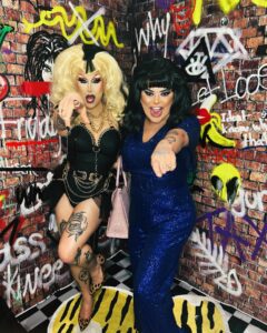 Loosey LaDuca Instagram - DragConUK was SO PUSS! Special thanks to @iisanmusic , @pandakimchi , and @_tess.0 for being superstars at my booth. So proud of the backdrops @luis_lopez_art and I made and the stunning outfit @miaezlay and I made. SEE YOU IN LA IN JULY FOR @rupaulsdragcon !! xx