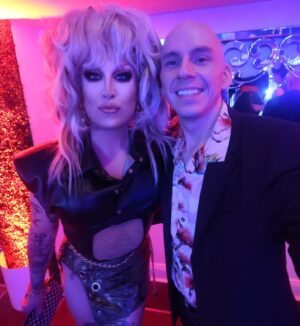 Loosey LaDuca Instagram - The #QUEERTIES were an absolute dream. It was such an honor to share the night with my sisters 🖤

👗: @howiebofficial 
💇🏼‍♀️ : @fenabarbitall
Corset: @ethan.m.cross