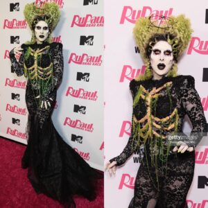 Loosey LaDuca Instagram - 🖤I DIED A LOCAL GIRL!? 🧟‍♀️ 

Makeup by @gagemunster 
Look by @rubenisazadesigner 
Hair by @anniehardt.wigs 
Pictures by @davidelaffe @welovequeens and @gettyimages