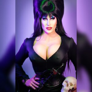 Loosey LaDuca Instagram - Throwback to my version of the Queen of Halloween, @therealelvira !!