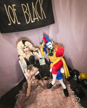 Loosey LaDuca Instagram - DragConUK was SO PUSS! Special thanks to @iisanmusic , @pandakimchi , and @_tess.0 for being superstars at my booth. So proud of the backdrops @luis_lopez_art and I made and the stunning outfit @miaezlay and I made. SEE YOU IN LA IN JULY FOR @rupaulsdragcon !! xx