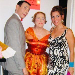 Lori Alan Instagram - I am devastated💔
I am so grateful I was allowed to watch Pee-wee when I was little, and then to work with him as an adult. 
He was hilarious, his real speaking voice was so sexy and fabulous, he would always check on me and leave me the most ridiculously inappropriate & beautiful voicemails for my birthday, he made you feel like you were the only person in the world and shared and thanked people so often and graciously.
I truly believe he allowed so many people, young, and old, to be exactly who they are, and ignite so much of our own imaginations. Our world is truly Technicolor, because of his artistry and imagination. 
I am so grateful to have met, and worked with the most amazing icons, and the additional newer cast members when we did the revival of his stage show at Club Nokia in Los Angeles.
he did a Q&A after every single show! 
He loved his fans, his friends, so deeply, always asked about my mom, my dogs and told me I could call him anytime about anything. 
Bless his heart, he would make a phone call to anybody to cheer them up and I’m borrowing his laugh right now to soothe my soul.
thank you for changing my life. Oh… I’ll never forget my audition to do all the female voices and
 understudy the ONE AND ONLY, Lynne Marie Stewart. A.k.a. Miss Yvonne. 
I was in full, crazy wardrobe, and I came twirling into the room, and he just laughed and said, “Hello Miss Yvonne’s understudy! You look beautiful today I will be reading with you“ got up, hugged me laughed told me I was beautiful and funny, and he wished me all the best in case I didn’t get cast. What a Mench. Please note in this post where he would like donations to be made. It’s important that we do that for all he did for us. 
#RIP in laughter, love and light 💔🤍💔🤍
 Your joy, sensitivity, indescribable talent, iconic presence on the WORLD will be surely missed, but never forgotten. 
forever and always, Chairy 🩵

@su2c  @alzassociation DONATE🙏🏼
#PaulReubens #PeeweeForever 

@phillamarr @keythefarley