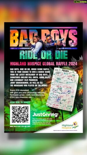 Lorne Balfe Instagram - 🚨 Hey everyone! Time is running out to place your bids and get a chance to win a signed Bad Boys music score! 🎶✨ Don’t miss out on this incredible opportunity! ⏳ Signed by @willsmith , myself, @jerrybruckheimer and all the musicians on #badboys Link in Bio!!