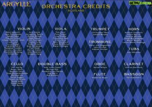 Lorne Balfe Instagram - Thank you to the wonderful music team and talented musicians who worked across the Argylle Score. Listen now on Apple Music. Link in bio.
#argyllemovie
