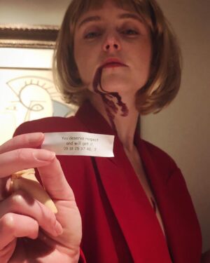 Lorraine Nicholson Instagram - i am a woman in hollywood and i’m out for blood 🍷