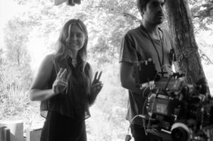 Lorraine Nicholson Instagram - bts with my favorite collaborator @490tx