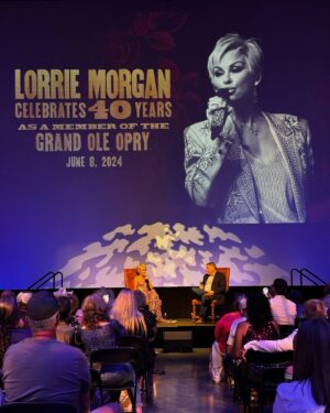 Lorrie Morgan Instagram - Thank you @opry for 40 years! ✨#lorriemorgan #grandoleopry #countrymusic #classiccountry