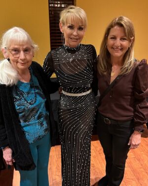 Lorrie Morgan Instagram - Sharon Spivey, who wrote one of my first big records called ‘Out of Your Shoes’, and her daughter were at my show in Georgia the other night. I was proud to perform it for her. God bless her for helping my career along the way. #lorriemorgan #countrymusic #classiccountry #90scountry
