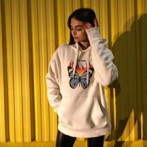 Lou Baudry Instagram - @electronlibre_official 🦋 #ootd