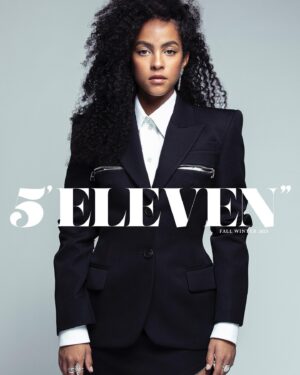 Lou Llobell Instagram - Not your girl on the COVER 🖤

Grab your @5elevenmag copy now!

This is so so special, thank you so very much to everyone involved ✨

Shot by: @edwinsfreyer 
Styled by: @mirandaalmond 
Hair by: @kieronlavine 
Makeup by: @sarahillmakeup 
Wearing: @garrard 
Words by: @maggieej 

@pinnaclepruk