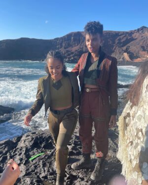 Lou Llobell Instagram - A little S2 bts - what a ride x