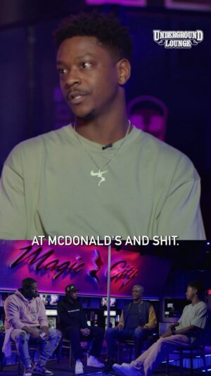Lou Williams Instagram - Talk about a McPlot Twist @jujusworld1 
Full episode in bio