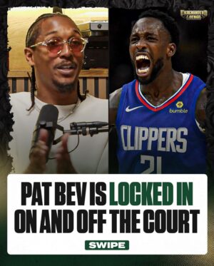 Lou Williams Instagram - You can always count on Pat to bring the intensity 💯

Catch the FULL episode at the link in our bio! 🔗