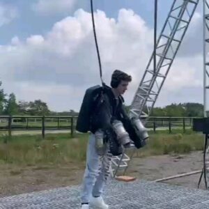 Louis Hynes Instagram - Back with @takeongravity to try to master the jet suit.  Thanks for another fantasticly futuristic day @richardmbrowning @paul_stronger @issakalfon 🚀🚀🚀