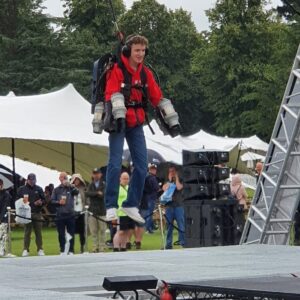 Louis Hynes Instagram - OH MY GOD I FLEW A @takeongravity JETPACK! An utterly sublime experience.  Gravity are the coolest people.  Thanks @fosgoodwood for sorting it x
.
.
#takeongravity