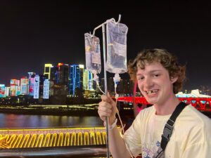 Louis Hynes Instagram - It’s a long story…

You, me and the IV makes three (im better now btw)