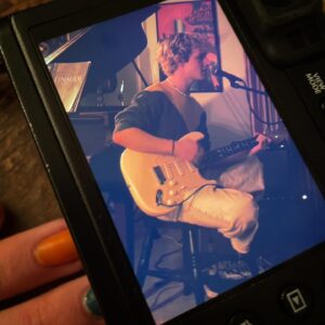 Louis Hynes Instagram - Jamming into the new year!  Happy 2022 - to new starts, old friends and continued fuckery :)