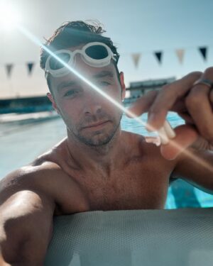 Louis Talpe Instagram - Going from no swimming to doing 10kms in 5 days at the pool .. i’ve set out a few sports goals in 2024 and always happy to know that because i take two of these @biosilonyourgame capsules everyday all the joints and ligaments in my body keep functioning great under any circumstance.