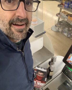 Louis Theroux Instagram - Whenever a new Radio Times comes out I like to get it on the same day while drinking two bottles of red wine.
