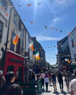 Louisa Erlich Instagram - A few of my many favorite moments and places from my trip to Ireland with my mom, the absolute best travel companion. Very therapeutic to be surrounded by music, green pastures, a pristine ocean, extremely kind, genuine people, and lots and lots of cows (more of all this on my next post). A much, much needed escape. So grateful. 

1 2. Salthill Beach, right near Galway city centre 
3. Galway city centre, lined with musicians, pubs, and crispy fish/chips (also surprisingly some of the best pizza)
4. Glenlo Abbey - our hotel in Galway that used to be an old estate. Breathtaking views with classical piano every evening and perfect scones ;)
5. Taaffes, one of Galway’s oldest pubs with live music played by locals around a wooden table. 
6. Dublin slide show! St. Stephen’s Greene, Trinity College/The Long Room/Gaia, Kilmainham Goal jail
7. Dublins infamous Temple bar - though touristy, it honestly had some of the best music. And was also our first beer in Ireland … at 10am 👌
8. Exploring Dunluce Castle- apparently was major inspiration for a castle in Game of Throne’s 
9. Climbing some of the Giant’s Causeway, a UNESCO World Heritage site
10. The Brazen Head - Dublin’s oldest pub with beautiful music