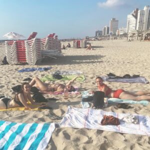 Louisa Erlich Instagram - From rafting on the Jordan River to nights out and beach days in Tel Aviv. Spending the night in the dessert at the Bedouin tents ( inside the treehouse…). Riding Frederick the camel. Hiking Masada at sunrise overlooking the Dead Sea. Seeing the Dome of the Rock and the Western Wall in Jerusalem. Falling off Segways (@camsings94). All of the laughter. The delicious falafel and pita. Sleepless nights. Dance parties. Exhaustion. And most of all meeting the most amazing new friends from both the US and Israel, while learning about such a spectacular, beauty country. Thank you Israel for the memories. I’ll be back soon!