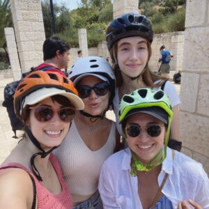 Louisa Erlich Instagram - From rafting on the Jordan River to nights out and beach days in Tel Aviv. Spending the night in the dessert at the Bedouin tents ( inside the treehouse…). Riding Frederick the camel. Hiking Masada at sunrise overlooking the Dead Sea. Seeing the Dome of the Rock and the Western Wall in Jerusalem. Falling off Segways (@camsings94). All of the laughter. The delicious falafel and pita. Sleepless nights. Dance parties. Exhaustion. And most of all meeting the most amazing new friends from both the US and Israel, while learning about such a spectacular, beauty country. Thank you Israel for the memories. I’ll be back soon!