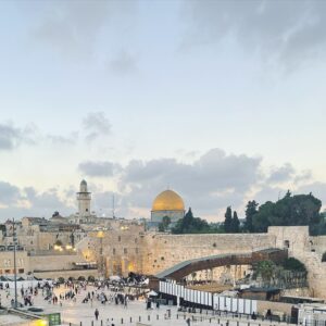 Louisa Erlich Instagram - From rafting on the Jordan River to nights out and beach days in Tel Aviv. Spending the night in the dessert at the Bedouin tents ( inside the treehouse…). Riding Frederick the camel. Hiking Masada at sunrise overlooking the Dead Sea. Seeing the Dome of the Rock and the Western Wall in Jerusalem. Falling off Segways (@camsings94). All of the laughter. The delicious falafel and pita. Sleepless nights. Dance parties. Exhaustion. And most of all meeting the most amazing new friends from both the US and Israel, while learning about such a spectacular, beauty country. Thank you Israel for the memories. I’ll be back soon!